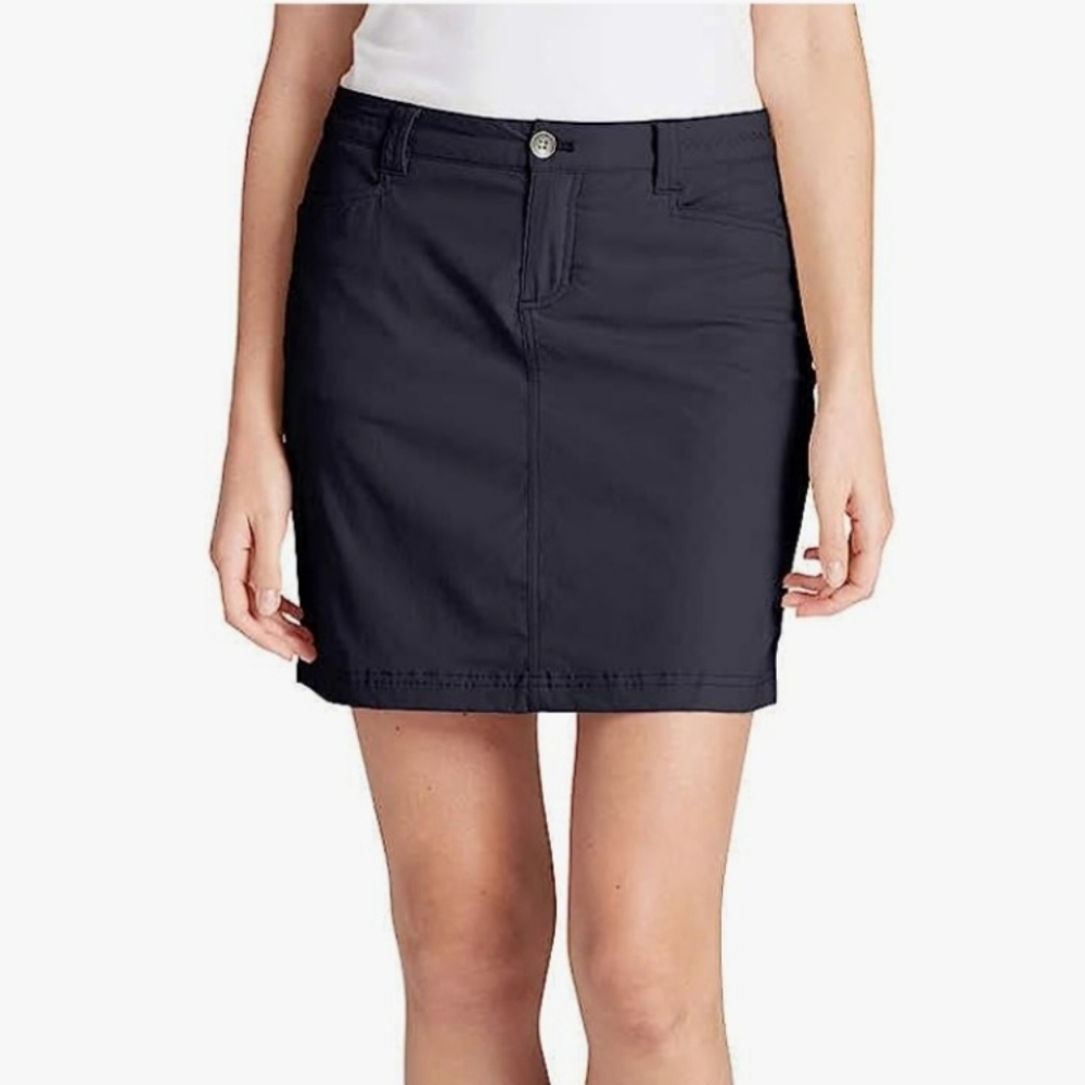 Eddie Bauer Adventurer Skort Black Size 10